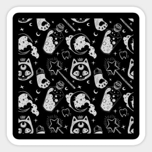 Witchcraft black Sticker